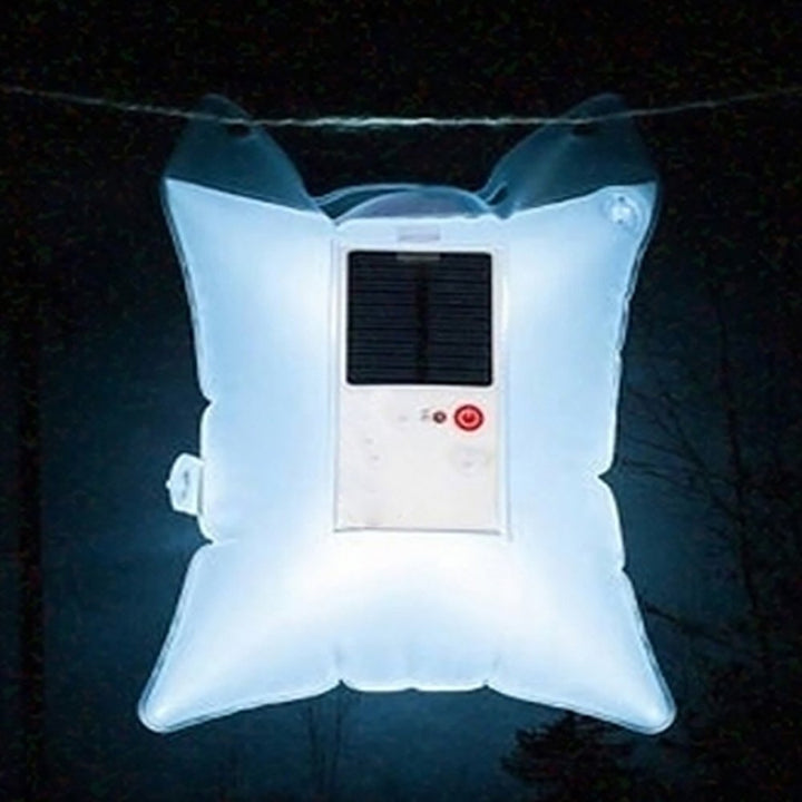 BowLift | Solar lamp in transparent bag – Energy-saving LED lamp for garden and outdoor use