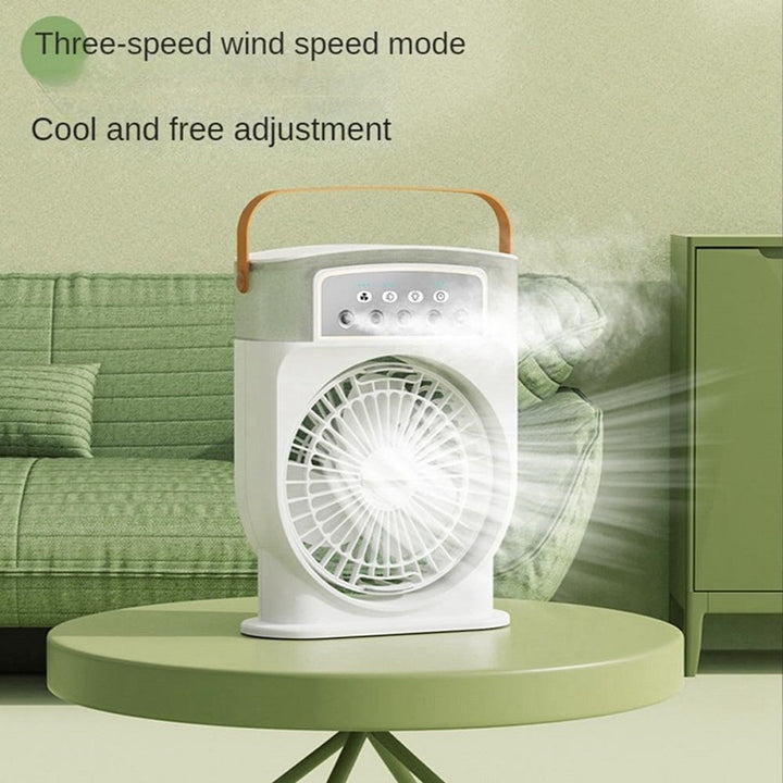 Portable Air Conditioner Fan, Mini Evaporative Air Cooler with 7 Colors LED | Bowlift