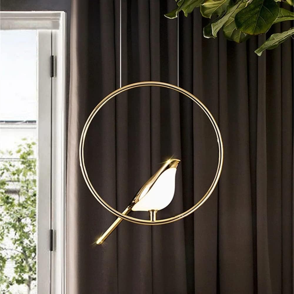 BowLift | BirdLume Light – Unique LED pendant lamp with bird design