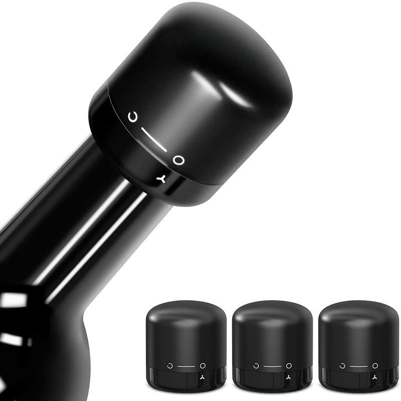 BowLift | Reusable leak-proof silicone sealing cap for champagne and wine bottles