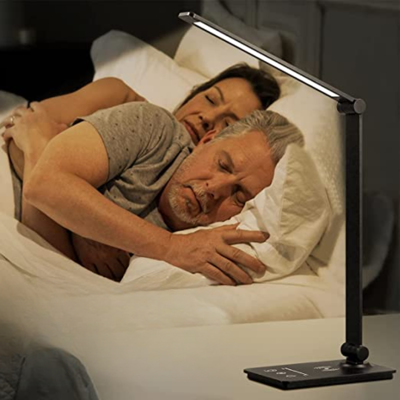BowLift | ModernGlow - Wireless Charging LED Desk Lamp with Touch Control