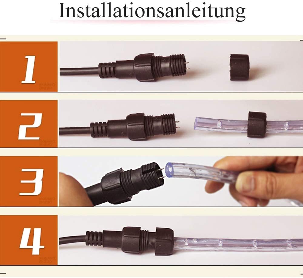 LED light tube IP44 with timer 10m-50m | Bowlift