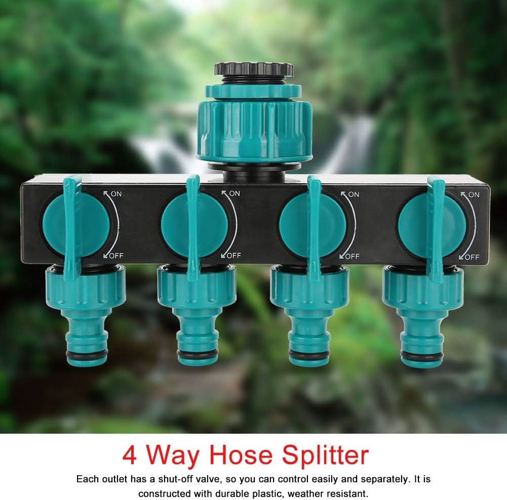 BowLift | way garden hose distributor - Adjustable tap adapter