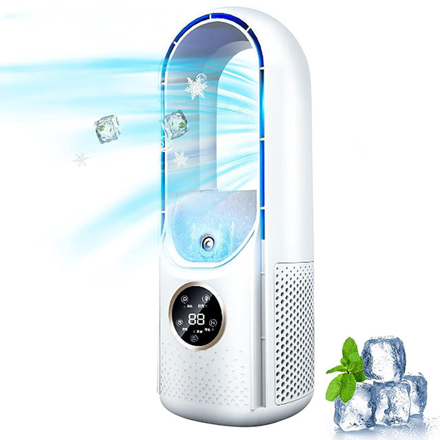 BowLift | Bladeless Portable Air Conditioner | Ultra-Quiet, Ergonomic Design & Ideal for Home and Office Use