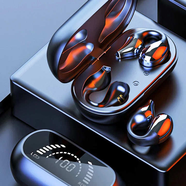 Wireless Earclip Bluetooth Headset Bowlift