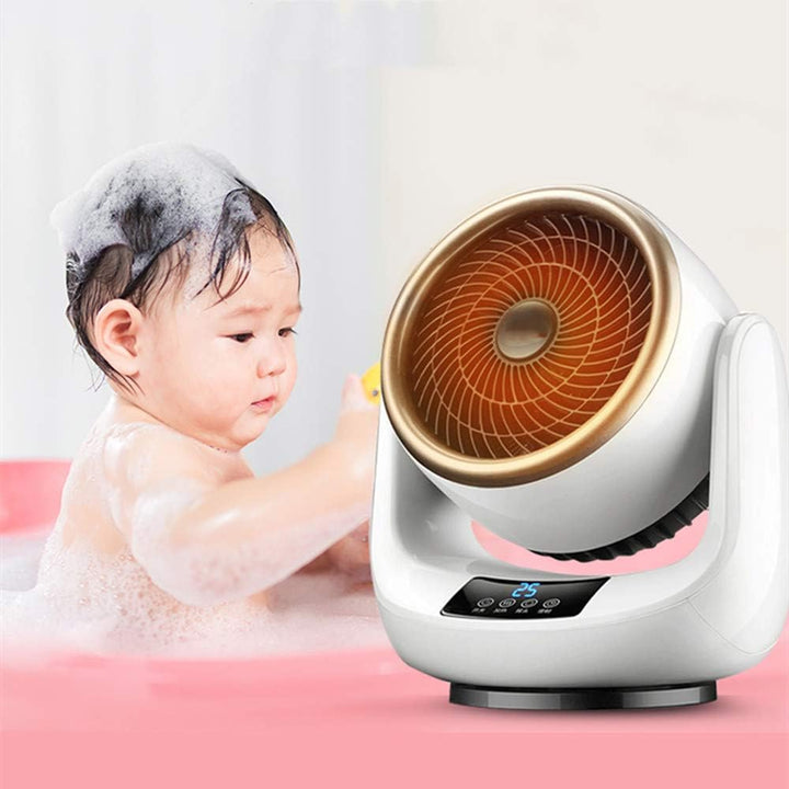 Portable Silent Air Circulation Fan | Remote Control, 360° Rotation & Adjustable Speed for Year-Round Comfort | Bowlift