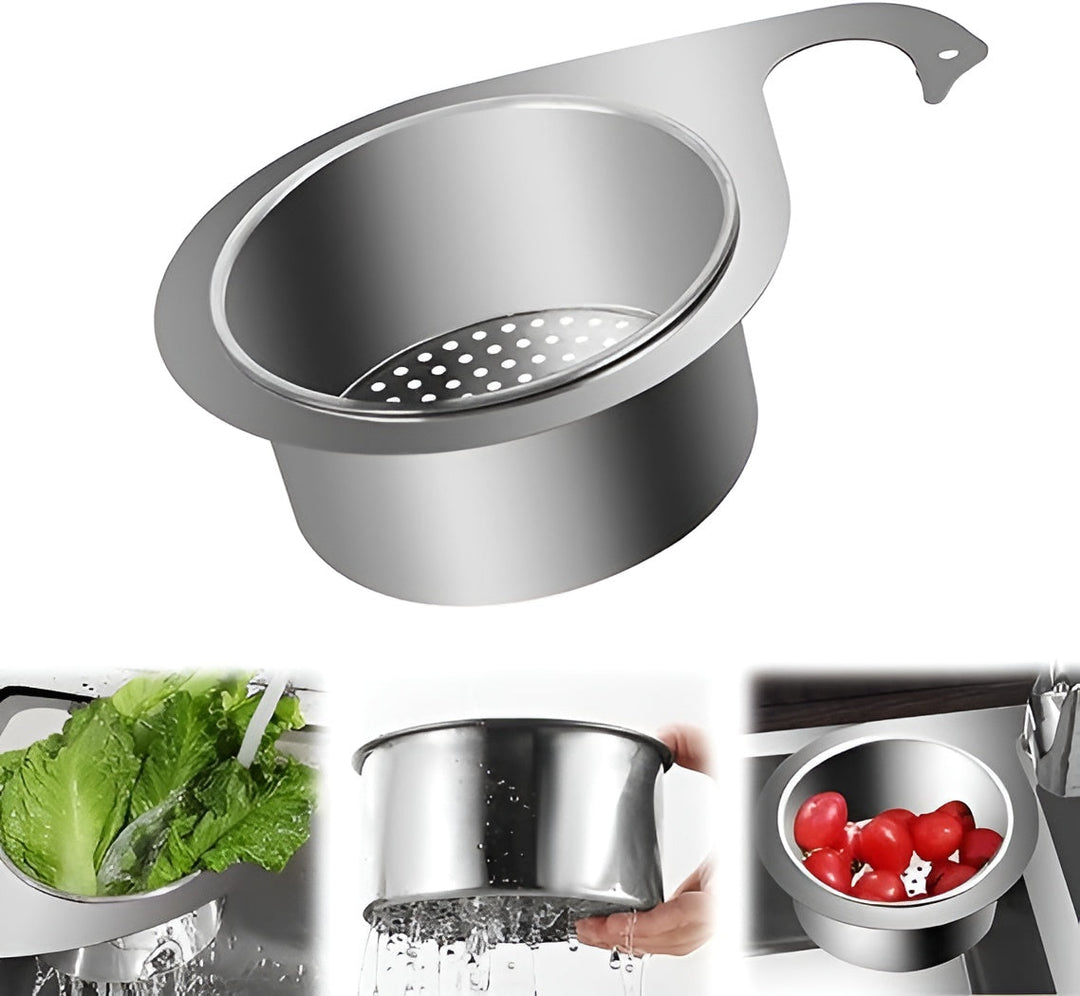 Drain Strainer – Practical Kitchen Accessory | Prevents Clogs | Bowlift
