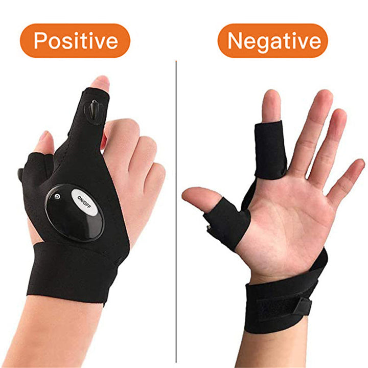 BowLift | Convenient LED Gloves With Waterproof Lights
