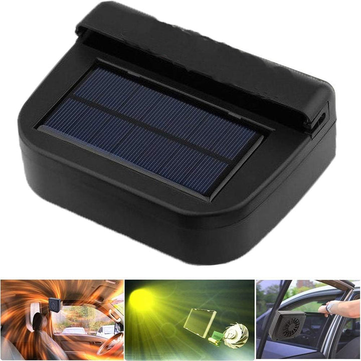 Solar-Powered Car Ventilation Fan for Odor and Smoke Elimination | Bowlift