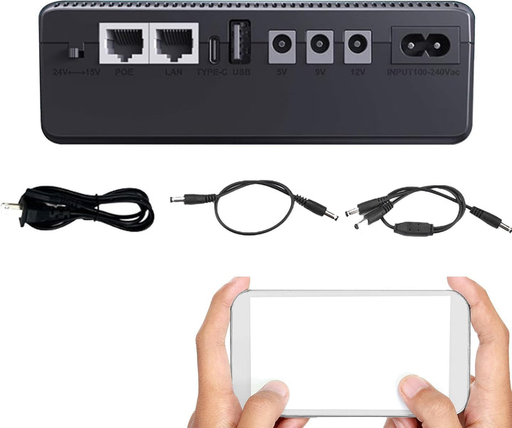 BowLift | UPS Backup Battery 10400 mAh Compact Supply – Nexora