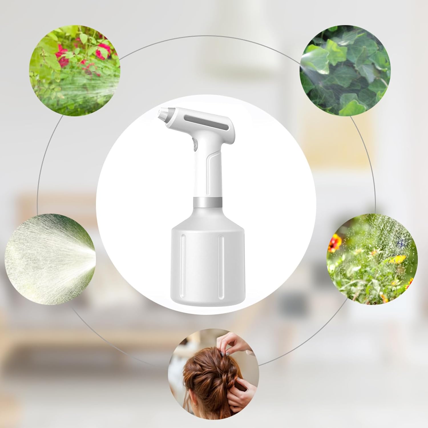BowLift | Electric Spray Mist Sprayer for Plant Care – Rechargeable and Handy