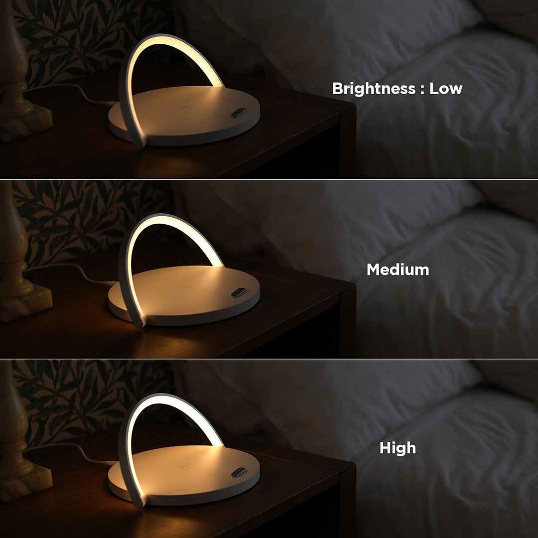 BowLift | 3-in-1 Chargelight - Lamp including wireless charger