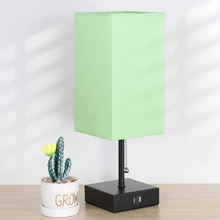LumiCharge – Modern Table Lamp with USB Charging Ports | Bowlift