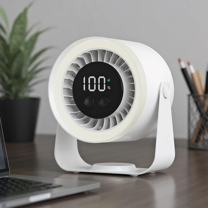 Silent Desk Fan – Auralis | Bowlift