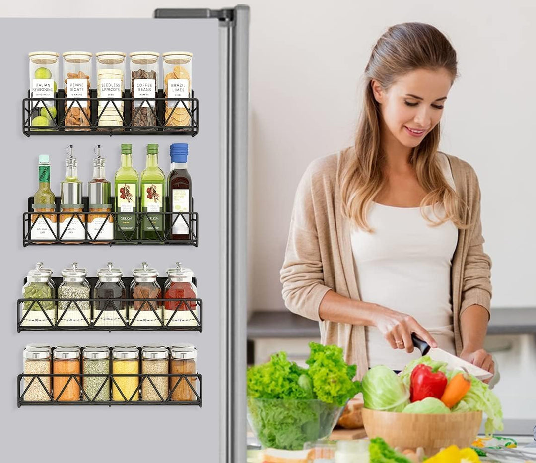 BowLift | No-Drill Magnetic Spice Rack Set – Vespera