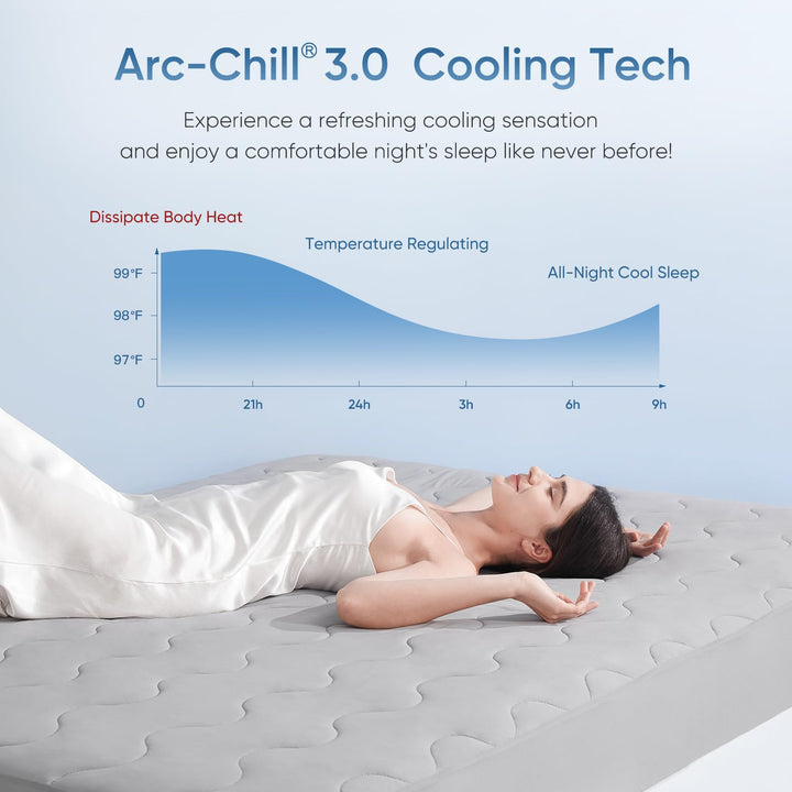 Stay Cool with Q-Max 0.5 — The Ultimate  3.0 Cooling Fitted Sheet by Elegear | Bowlift