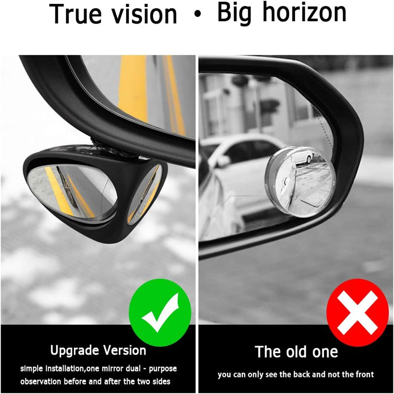 BowLift | 360°Rotatable Car Blind Spot Mirrors