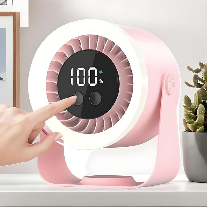 BowLift | Quiet Desk Fan – Auralis