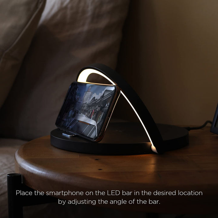 BowLift | 3-in-1 Chargelight - Lamp including wireless charger