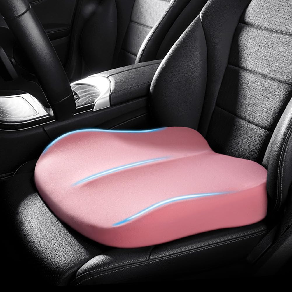 ZitComfort Ergonomic Seat Booster Cushion for Car & Office – Better Sitting Height and Posture | Bowlift