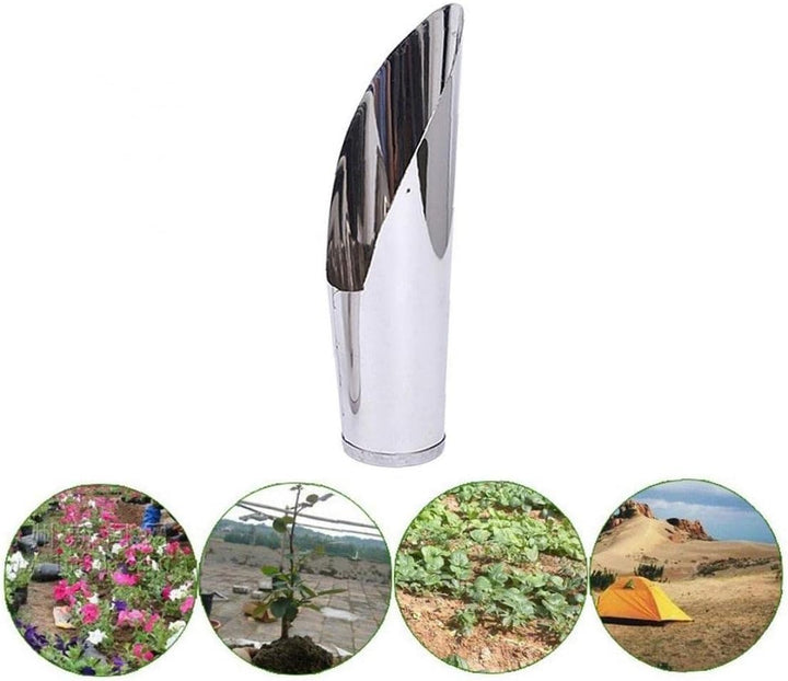 BowLift | Stainless Steel Scoop for Potting Soil – Robust Planting Scoop for Garden and Balcony