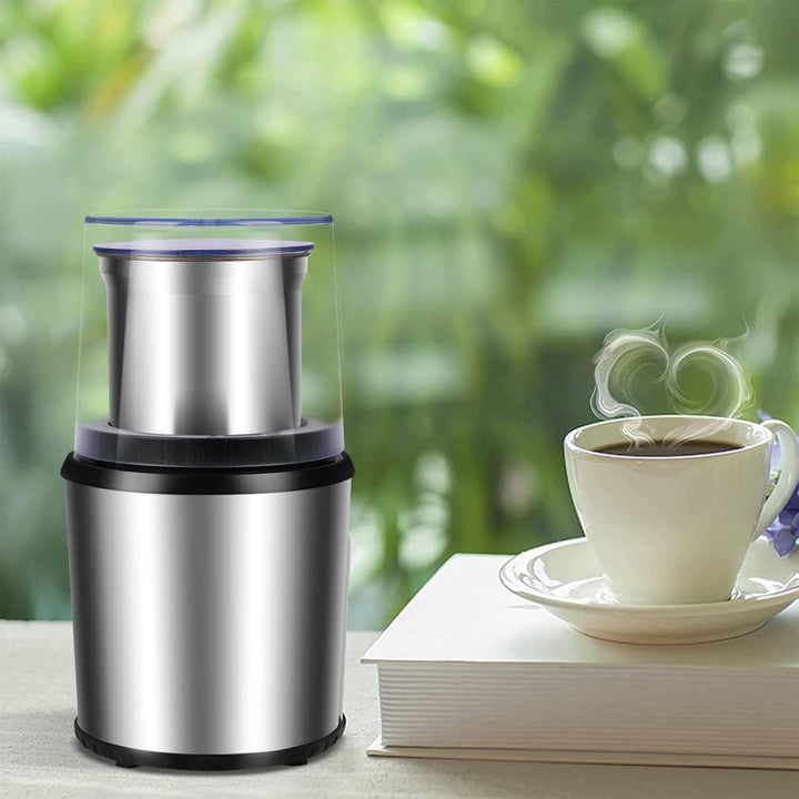 BowLift | Electric Coffee & Spice Grinder with Removable Cup – BrewMate