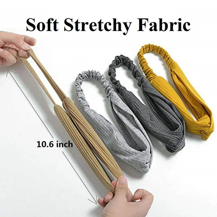 BowLift | Ribbed Twist Headbands – Boho Design