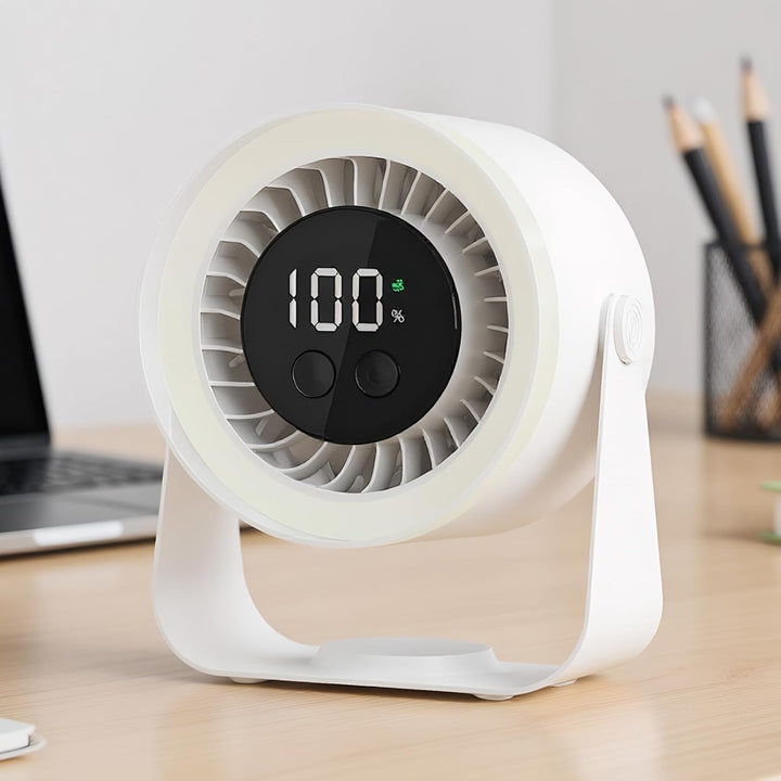 BowLift | Quiet Desk Fan – Auralis