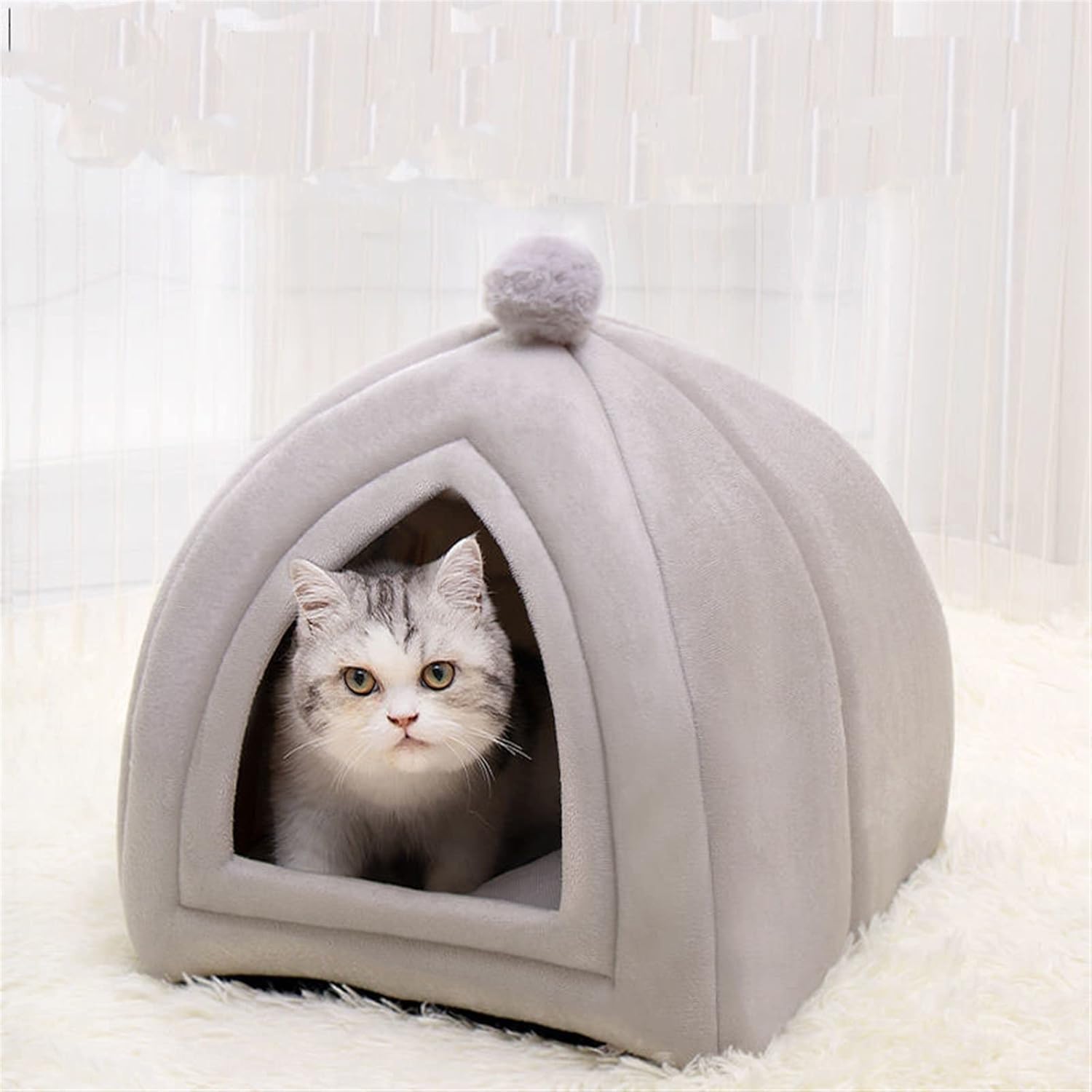 Purrfect •  Hut Cat Bed