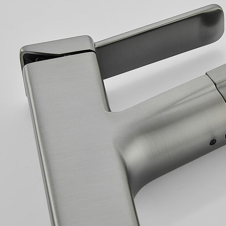BowLift | Contemporary Container Faucet Lever Handles Low Arc Copper Container Faucet