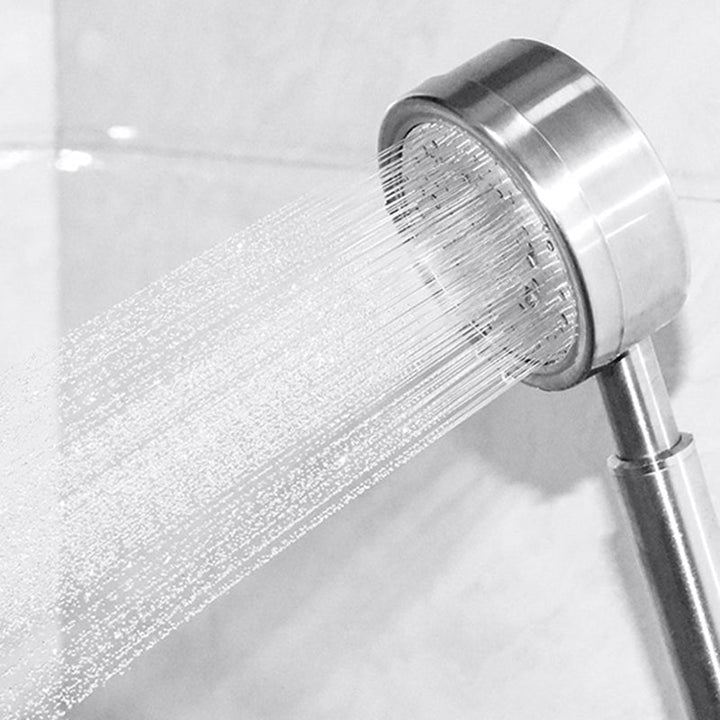 BowLift | Round Shape Handheld Showerhead Traditional Metal Wall Mounted Hand Shower