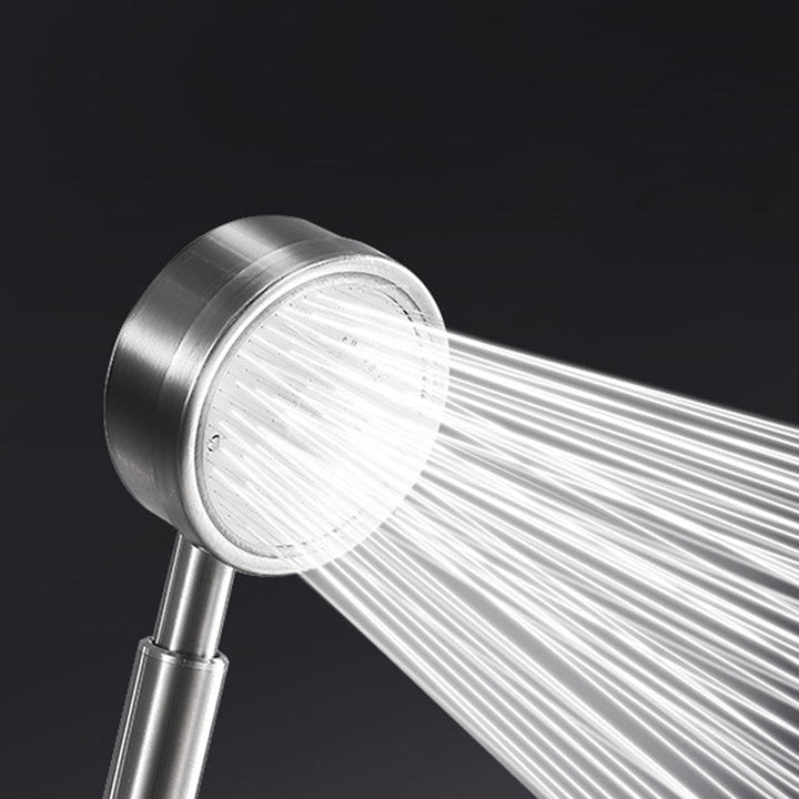 BowLift | Round Shape Handheld Showerhead Traditional Metal Wall Mounted Hand Shower
