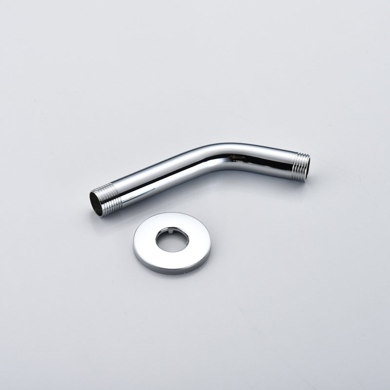 BowLift | Home Round Dual Shower Heads Modern Style Wall Mounted Metal Dual Shower