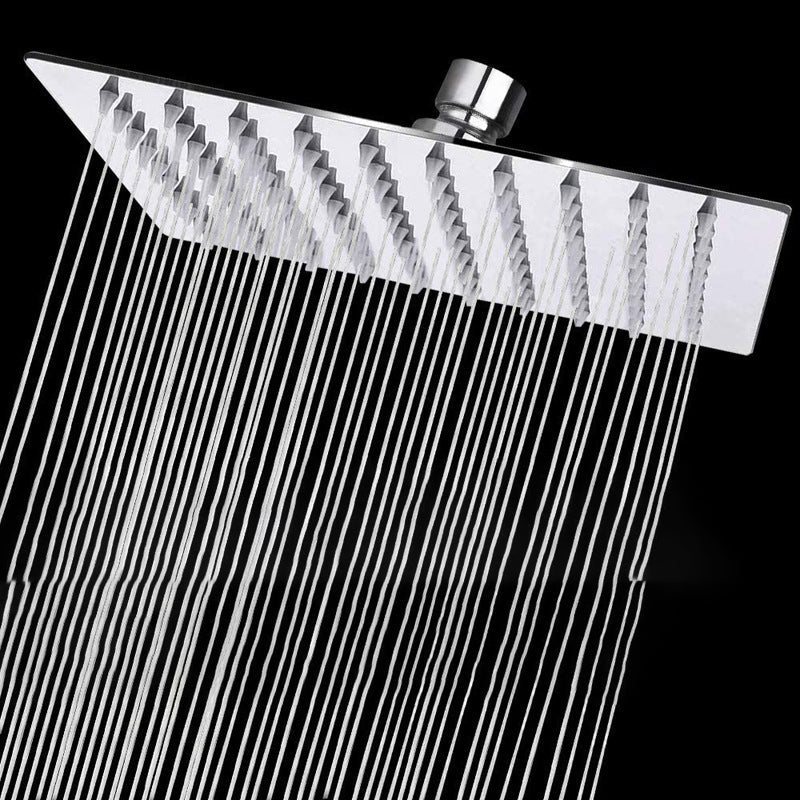 BowLift | Traditional Dual Showerhead Square Wall-Mounted Dual Shower