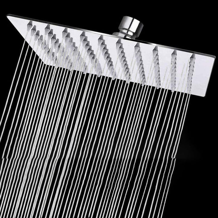 BowLift | Traditional Dual Shower Head Square Wall Mounted Dual Shower