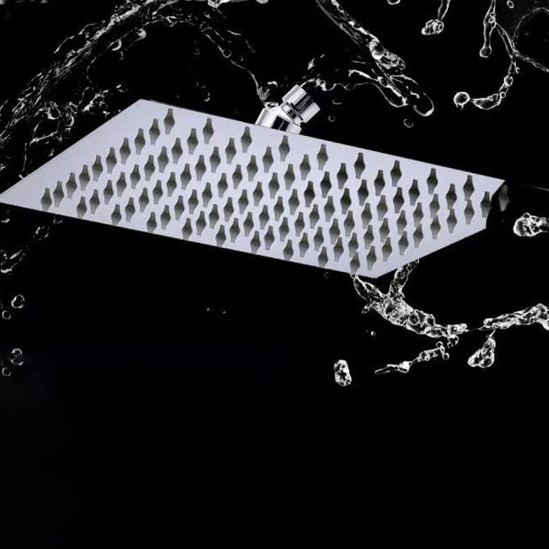BowLift | Traditional Dual Shower Head Square Wall Mounted Dual Shower