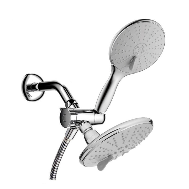 BowLift | Wall-mounted Dual Shower Traditional Round Dual Shower Heads