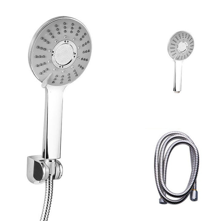 BowLift | Modern Style Round Handheld Shower Bathroom Metal Wall-Mounted Hand Shower