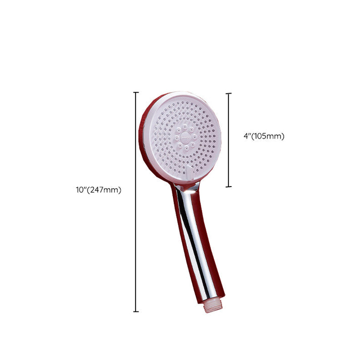 BowLift | Modern Style Round Handheld Shower Bathroom Metal Wall-Mounted Hand Shower
