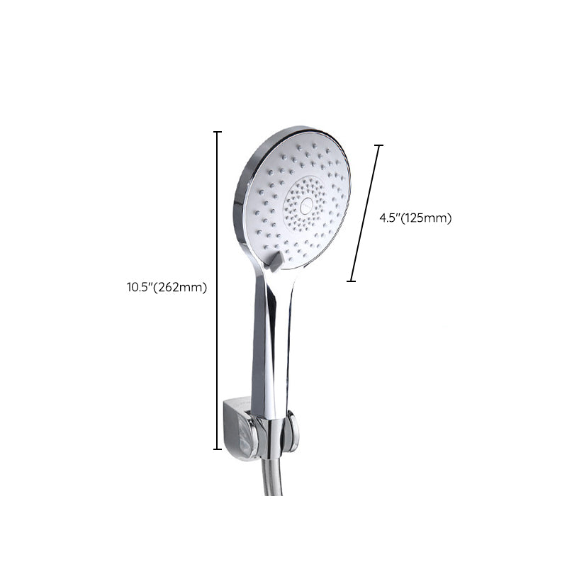 BowLift | Modern Style Round Handheld Shower Bathroom Metal Wall-Mounted Hand Shower