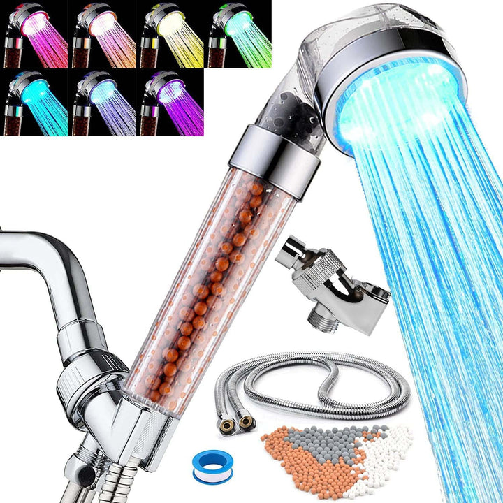BowLift | Traditional Round Handheld Wall-Mounted Shower Head