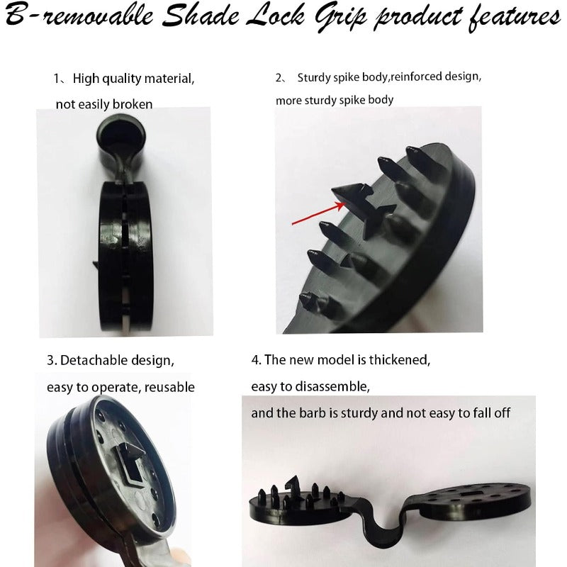 BowLift | SunLock Windproof Tarp Clips