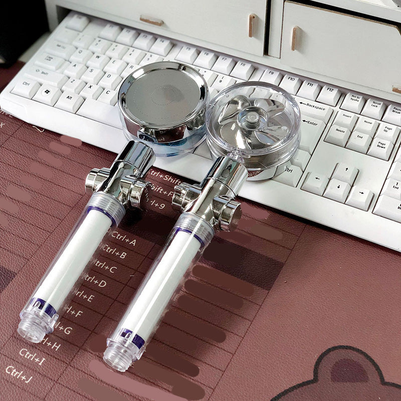 BowLift | Plastic Hand Shower Standard Round Spray Nozzle with Swivel Attachment