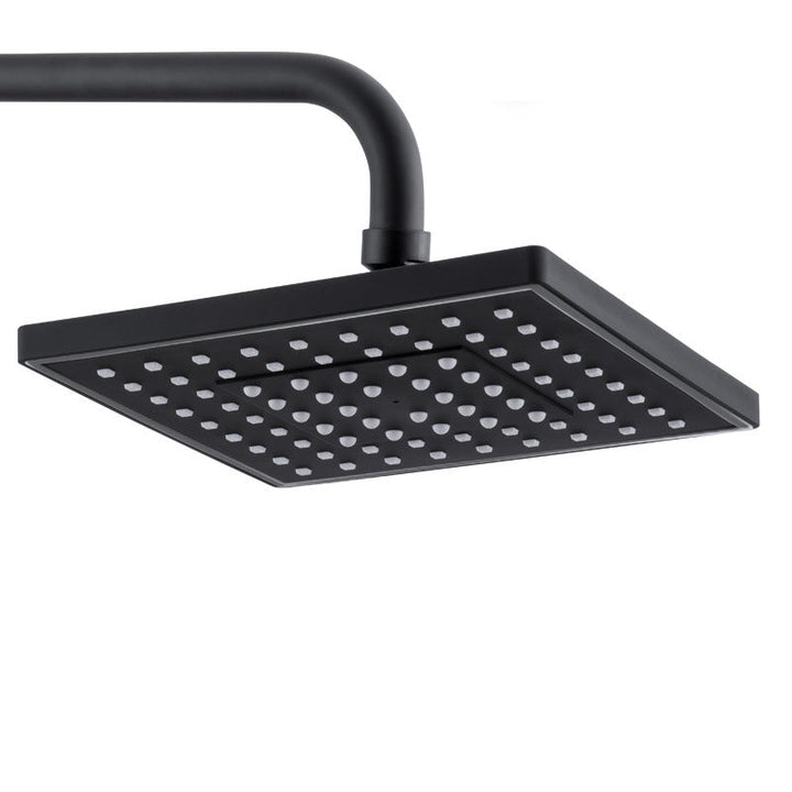 BowLift | Contemporary Style Shower Head Plastic Fixed Shower Head in Round and Square Shape
