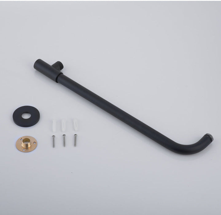 BowLift | Contemporary Style Shower Head Plastic Fixed Shower Head in Round and Square Shape