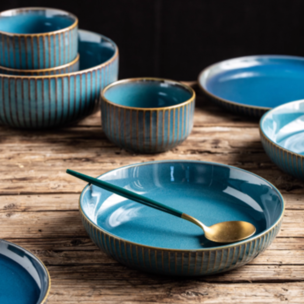 Anatoli 12-Piece Dinnerware Set Bowlift