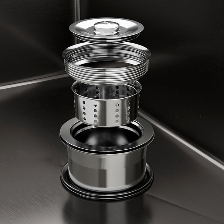 BowLift | Contemporary Sink Set Stainless Steel Friction Resistant Sink Set for the Kitchen