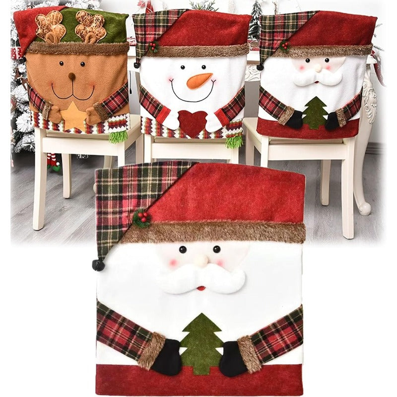 BowLift | CheerCover Christmas Chair Covers with Santa Claus
