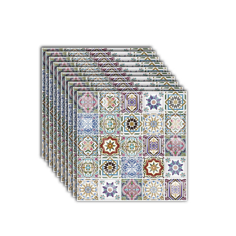 BowLift | 12"x 12" Resin Mosaic Tiles Square Self-Adhesive Tiles for Backsplash & Wall Tile