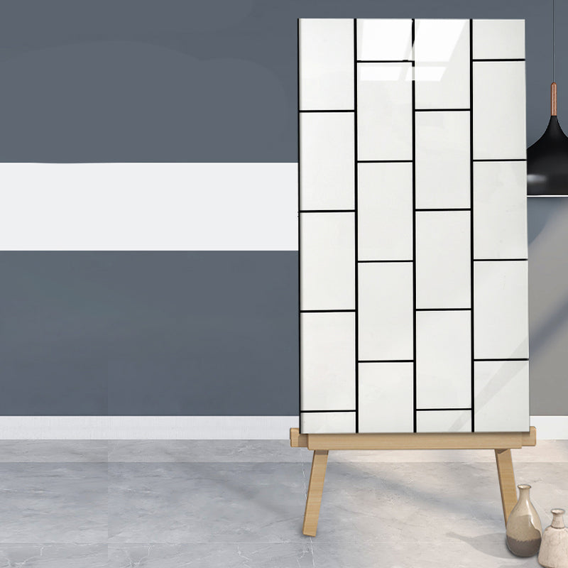 BowLift | Rectangular Peel-and-Stick Tiles PVC Single Tile for Kitchen and Bathroom